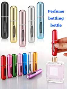 10pcs/5pcs/3pcs 5ml Refillable Perfume Bottles, Perfume Bottle Valentine's Day Gifts, Reusable Travel Perfume Bottles, Mini Perfume Bottles, Refillable Perfume Spray Bottles, Travel Essentials, Multiple Colors Squeeze Bottle Spray Bottle - Multicolor - View 2