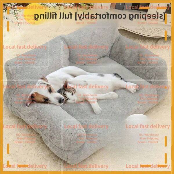 Local Devery-YOUBEISuper Soft, Warm Four Seasons Universal Pet Nest Comfortable Pet Sofa Bed |   Washable And Removable Cover, Non-Sp Bottom |   Suitable For Medium Or Small Dogs And Cats