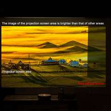 简易遮光投影幕，60-72-84-92-100-110-120-130英寸4K超高清，无需钻孔安装，16:9可折叠便携式投影幕，适用于家庭影院、室内/室外、家庭、派对、办公室、教室等场所。 - 灰色 - 查看 3