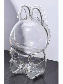 1pc Compatible With Labubu Transparent Protective Case Stand For Labubu Gen 2 Sit&Play, Party Protective Cover, Dust-Proof, Backpack Hanging Accessory, Holiday/Birthday Gift - Clear - View 5