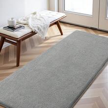 Treeboy Extra Large Rugs Short Pile Soft Fluffy Anti-Slip Mat Living Room Bedroom Carpet For Coffee Table, Carpet With Ins Style, Children's Bedroom, Bedside Carpet - Light Grey - View 9