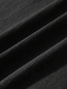 Women's Crew Neck T-Shirt White WORTH THEN ADD TAX Graphic Tee For Casual Wear - 黑色 - 查看 3