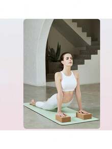TPE Yoga Mat, Non-Slip & Fitness Exercise Mat With Strap, Professional Yoga Mat Suitable For Home, Pilates And Floor Workouts - Purple - View 5