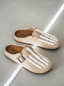 Sandalias casuales, cómodas y de moda para hombre, para playa, exteriores, verano - Albaricoque - Ver 2