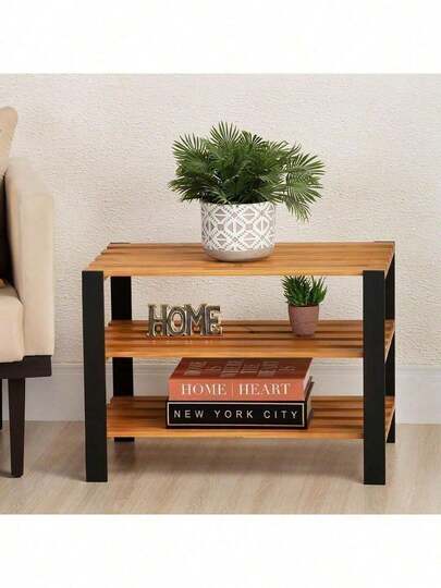 Sapateira Organizador Extended – Estante 3 Prateleiras Natural & Colors