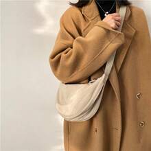 Nylon Crescent Crossbody Bag For Women Men Fanny Pack Small Travel Sling Bag - 綠色 - 查看 10