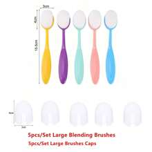 CYFUN DESIGN 5/10 Pcs Ink Brushes Makeup Blending Painting Bristle Artist Flat Brushes Tool For Paper Craft Drawing Card Making Stencil - Multicolor - View 18