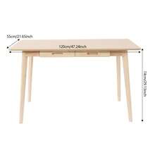 YUNRUX Home Office Desks - Multicolor - View 2