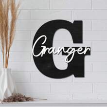 1pc Customized Wooden Name Plate, Customizable Name Up To 26 Letters, Wooden Wall Decor, Suitable For Children's Room, Home Decor, Unique Colorful Kids Room Door Sign, Perfect Customized Gift For Birthday, Children's Day, Back To School, Halloween, Christmas, Graduation