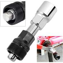 Kit de herramientas de reparación de bicicletas - Incluye extractor de cadena, extractor de volante, extractor de biela, herramientas y accesorios de mantenimiento de bicicletas - Multicolor - Ver 2