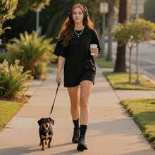 Women's Slip On Walking Shoes Hands-Free Cushion Running Tennis Non-Slip Comfortable Gym Workout Athletic Breathable Fashion Sneakers SwiftLite - 黑色 - 查看 8