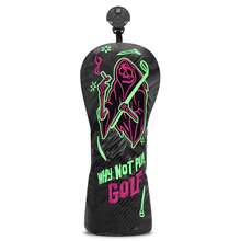 1-Piece PU Waterproof Golf Club Cover-Durable Protective Cover, Interesting Design, Suitable For Golf Clubs. - Black - View 8