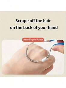 1 Piece/Facial Epilator - Physical Epilator - Spring Facial Epilator - Women's Portable Thread Facial Epilator - Portable Lip Epilator Spring Beauty Tool - Facial Thread Epilator, Removes Unwanted Hair On Upper Lip, Chin, Face And Neck - Gentle And Effective Spring Technology, Random Colors - 彩色 - 查看 5