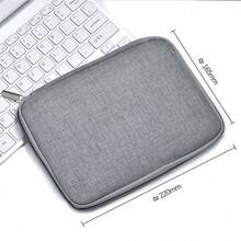 1pc Nylon Watch Band Storage Box, Can Store Watch Bands, Cables, Travel Organizer Pouch, Smartwatch Straps, Multi-Functional Watch Organizer Box, Compatible With Apple Watch Bands, Earphones, Cables, Chargers, Jewelry, Cosmetics And Other Accessories - Navy Blue - View 12