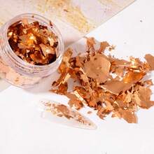 Gold Foil Nail Art Accessories, Gold Foil Fragments Decorative Stickers Sequins - Nhiều màu - Xem 10