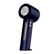 Ventilador de mão com refrigerador de gelo, ventilador pessoal recarregável de 3000 mAh, velocidade ajustável de 0 a 100, supermini e potente, ventilador de mão portátil para viagens, atividades ao ar livre, escritório, trabalho, cor marfim