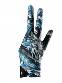 1pc Professional Billiard Glove, 3-Finger Left/Right Hand, Breathable Elastic Snooker/Pool Game Glove Winter Outfits Fall