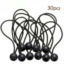 5/10/15/20/30 件重型弹力绳，帐篷/天篷/房车防风紧固件，可调节多用途绑带