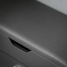 SoBuy FSR95-SCH, Skoställ i korridoren Skobänk Skoskåp med fällbart vadderat säte & flip-låda, svart - Grå - Visa 5