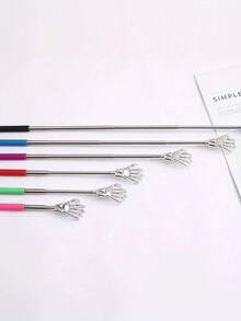 1 Piece Of Telescopic Back Itch Remover - Portable Telescopic Telescope Back Itch Remover - Metal Telescopic Back Itch Remover Eliminates Back Itching