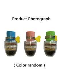 1 szt. Gruby 6-warstwowy filtr przeciwbryzgowy, głowica prysznicowa, regulowany kierunek - Wielokolorowe - Zobacz 6