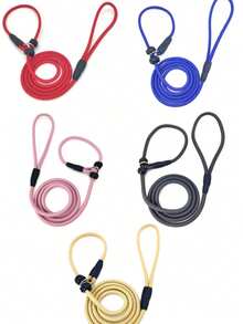 Small Dog P-Rope Traction Rope Anti Riot Integrated Professional Dog Training Dog Walking Traction Rope - Multicolor - View 3
