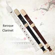 IRIN Baroque Clarinet Woodwind Instrument Recorder Soprano Vertical Flute With Musical Instrument Accessories Beginner Gift - BJ100 - 查看 1