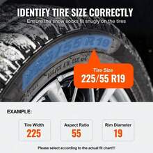 Snow Tire Chains Diamond Pattern Grip Chains Anti-Skid Manganese Steel Emergency Road Assistance