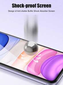 3pcs Tempered Glass Screen Protector, High Definition, Waterproof, Durable, Unbreakable Edges, Compatible With Apple IPhone7/8/X/XS/11/12/13/14/15 Pro Max/16 Pro Max/16 Plus/16/16e/17/17 Air/17 Pro/17 Pro Max - Clear - View 6