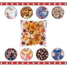 PCS Halloween Treat Ziplock Bags(4x4 Inch) Self-Sealing Candy Cookie Goodie Goody Small Wrap Bags Halloween Party Favors Supplies Decorations Spider Web Bat Pumpkin Pouches Table Decor - 100 túi quà ngày độc lập - Xem 5