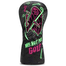1-Piece PU Waterproof Golf Club Cover-Durable Protective Cover, Interesting Design, Suitable For Golf Clubs. - Black - View 7