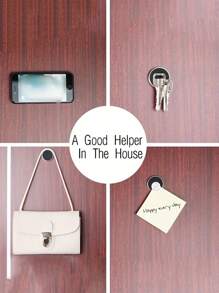 1 个磁性车载手机支架，创意粘贴式导航手机支架