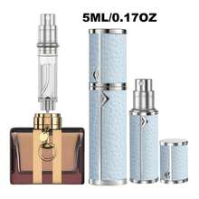 1 件奢华优雅便携式迷你可填充雾化器，底部填充设计，香水喷雾瓶，旅行香水瓶可填充，您的旅行和商务必需品