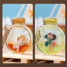 Miniso One Piece Piratskepp Flytande Oljeinjektions-Blindbox, Kreativ Flytande Design, Rita Slumpmässigt Dina Favorit Seglarkamrater, Lämplig Som Födelsedagspresenter Och Julklappar (1 ST Slumpmässig Leverans) - Multifärgad - Visa 3