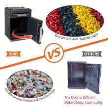 新奇儿童储蓄罐、电子存钱罐、带夜灯功能的恐龙蛋储蓄罐、小猫熊猫自动偷钱罐、机器狗咬硬币玩具储蓄罐