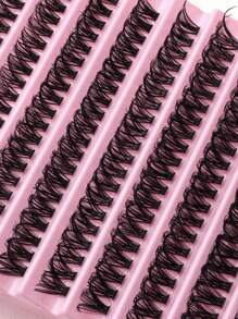 40D/40D*2 200pcs Fluffy Eyelash Extensions 8mm-16mm D Curl Individual Lashes, Makeup Tools For Dense Natural & Dramatic Look, DIY At Home Lash Clusters,Eye Lash Clusters,Individual Eyelashes,Lashes,Fake Lashes - D - View 8