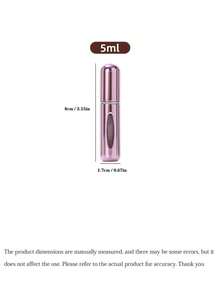 3/1pc 5ml Portable Perfume Bottle With Refillable Atomizer, Perfume Bottle Mini Sprayer Travel Perfume Container For Party, Travel, Daily Use, Holiday, Random Color - 彩色 - 查看 3