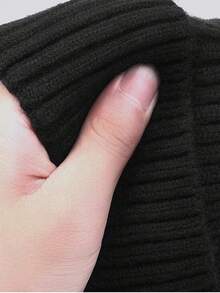 1pc Men's Winter Fleece Hat, Knitted Hat Resistant To -30°C, Thick Warm Knitted Hat, Mountaineering Cap, Windproof Cycling Warm Hat, Winter Warm Gift Autumn Outfits - Multicolor - View 10