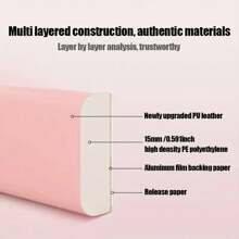 5pcs Soft Anti-Collision Minimalist Solid Color 3D Self-Adhesive Wall Stickers, Peel And Stick PU Soft Padding For Bed Headboard, Wall, Tatami Mat Decoration