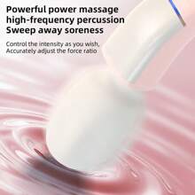RAF 1 件便携式电动按摩枪，适用于全身、背部、颈部、腿部、腰部 - 高速电机、USB 充电、肌肉放松、塑料、无香型、1800mAh 锂电池、手持式按摩器、放松按摩枪、振动按摩、脚底振动放松 - 彩色 - 查看 6
