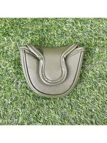 1 chiếc bao bọc đầu gậy golf bằng da PU chất lượng cao, kiểu dáng ngộ nghĩnh, có khóa nam châm. - màu xanh lá - Xem 3