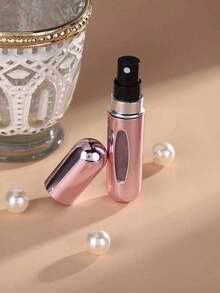 4pcs 5ml Refillable Perfume Bottles, Mini Portable Aluminum Spray Bottle For Perfume Perfume Bottle - Hồng - Xem 6