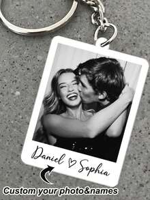 Custom Personalized Photo Acrylic Keychain, Couple Keychain, Boyfriend Husband Gift, Personalized Picture Keyring, Couple Gift,Valentines Day Gift For Him, Personalized Keychain, Anniversary Gift, Custom Gift.,Multi-Functional, Ornamental,Reusable,Exquisite,Stylish,High-Quality,Colorful,Modern,Custom,Personalized,Unique,Ideal Gifts For Him,Ideal Gifts For Her,Boyfriend,Dad,Girlfriend,Mom,Family,Friends,Tea Room,Home,Garden,Office,For Anniversaries,For Valentine's Day,For Mother's Day,For Birthdays,For Father's Day,For Graduation,For Weddings,For Housewarming,Multi-Functional, ,Ornamental,Reusable,Exquisite,Stylish,High-Quality,Colorful,Modern,Custom,Personalized,Unique,Ideal Gifts For Him,Ideal Gifts For Her,Boyfriend,Dad,Girlfriend,Mom,Family,Friends,Tea Room,Home,Garden,Office,For Anniversaries,For Valentine's Day,For Mother's Day,For Birthdays,For Father's Day,For Graduation,For Weddings,For Housewarming,Customized Home Decor Supplies,Office Decor,Elegant Living - Photo Name Circle Keychain - View 5