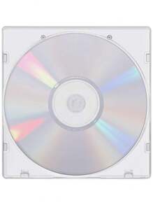 5/10pcs CD Case Slim Single,CD DVD R CDR Case Disc Storage Wallets,Super Clear PP Poly Plastic Durable CD Case,With Outer Sleeve,Ideal For Fans
