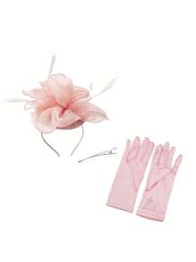 D EXCEED 1/2/3Pcs Women's Opera Gloves – 1920s Flapper Accessories For Halloween, Costume Parties & Tea Parties