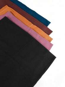 女士户外带帽檐头巾，阿拉伯纯色经典休闲百搭棒球帽，适合夏季和秋季，防紫外线睡眠帽 - 彩色 - 查看 16