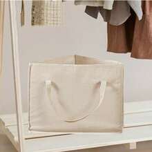 1 件三角形挂衣袋带手柄和底部托盘收纳盒，衣架收纳三角形包装带手柄，节省空间，整洁的衣架收纳袋