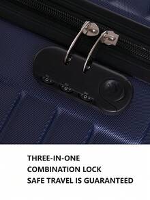 Wyprodukowano w Europie, bagaż niezbędny do akademika szkolnego, bagaż niezbędny do akademika uniwersyteckiego, bagaż szkolny, bagaż podróżny, wytrzymały, niezbędny bagaż podręczny na wakacje, walizki podróżne, zestawy walizek na kółkach, bagaż kabinowy, bagaż rejestrowany, bagaż na cztery koła, twarda walizka na kółkach, materiał ABS, - Niebieski - Zobacz 7