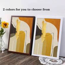 3 pièces Affiches d'art mural sur canevas avec motifs de lignes abstraites, imprimés dans le style nordique pour salon, chambre à coucher et décoration de maison moderne, encadrables