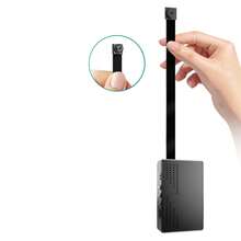 1080P Portable Night Vision Camera With Motion Detection And Recording - Ideal For Home, Business, And Conference Room Monitoring - USB Rechargeable/Long-Lasting Battery,With32GB Card - Black - View 3